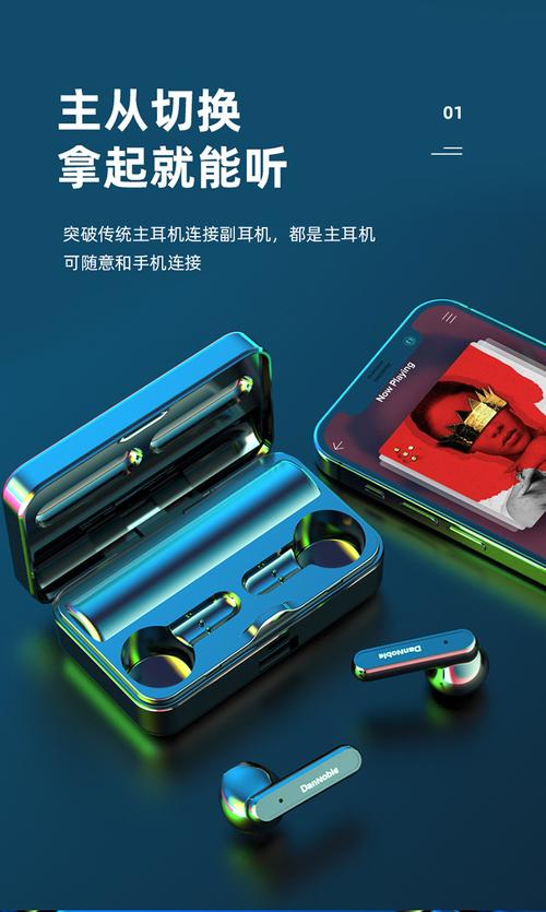 工厂私模tws无线蓝牙耳机触控数显双耳迷你入耳运动听歌耳机跨境